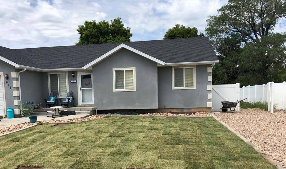 Landscaping & Yard after — WHOC Services Utah