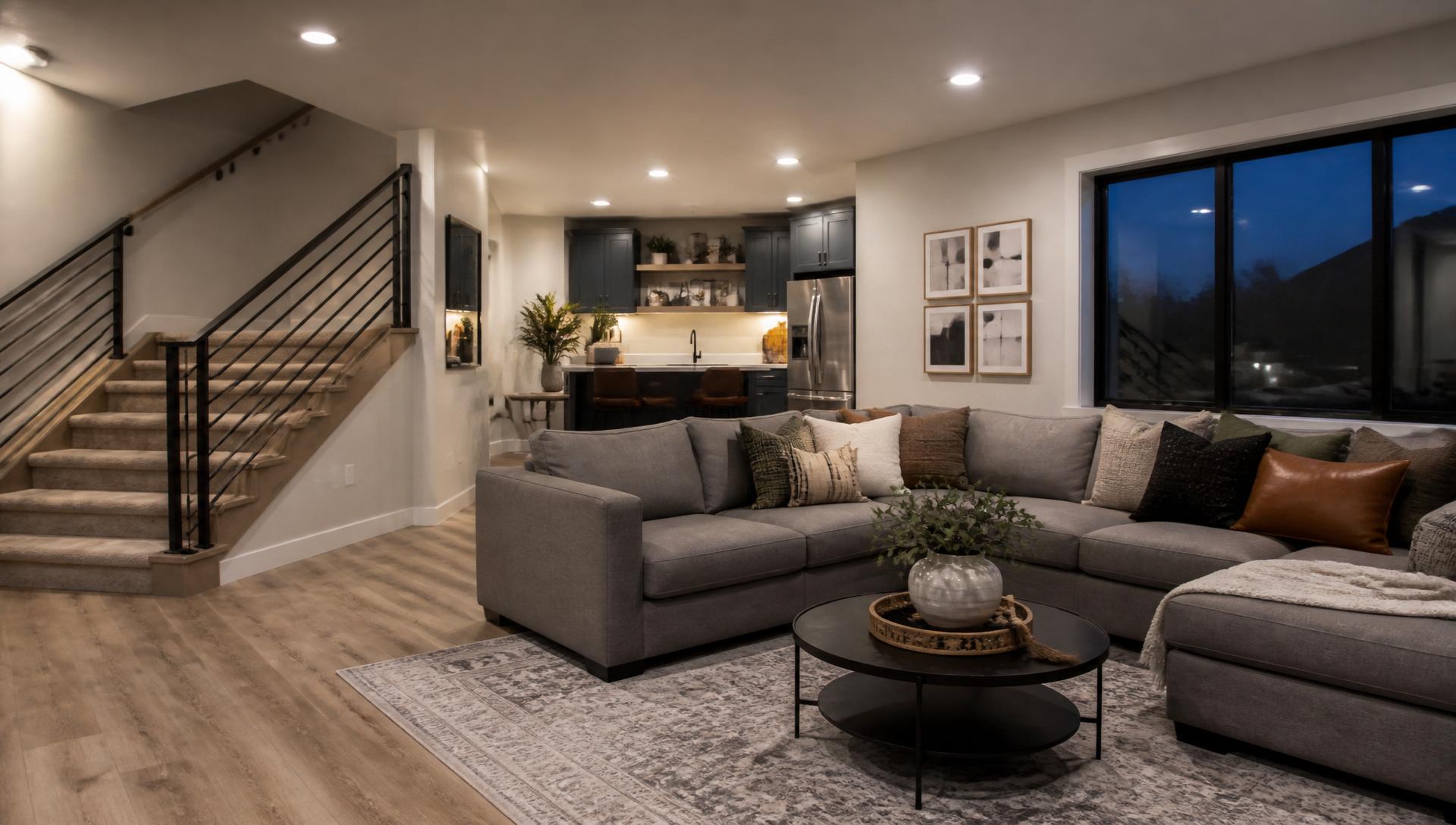 Finished Family Basement gallery image 3